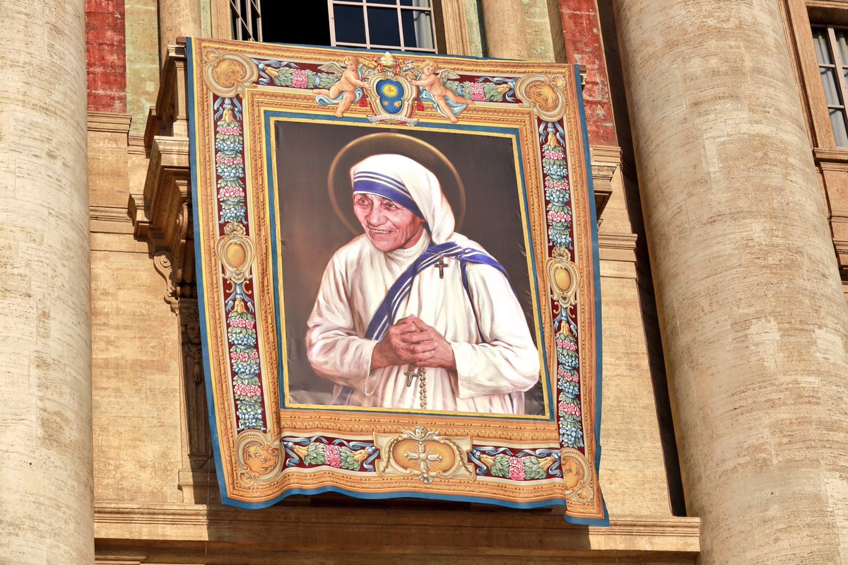 Todo listo para la canonización de la Madre Teresa de Calcuta