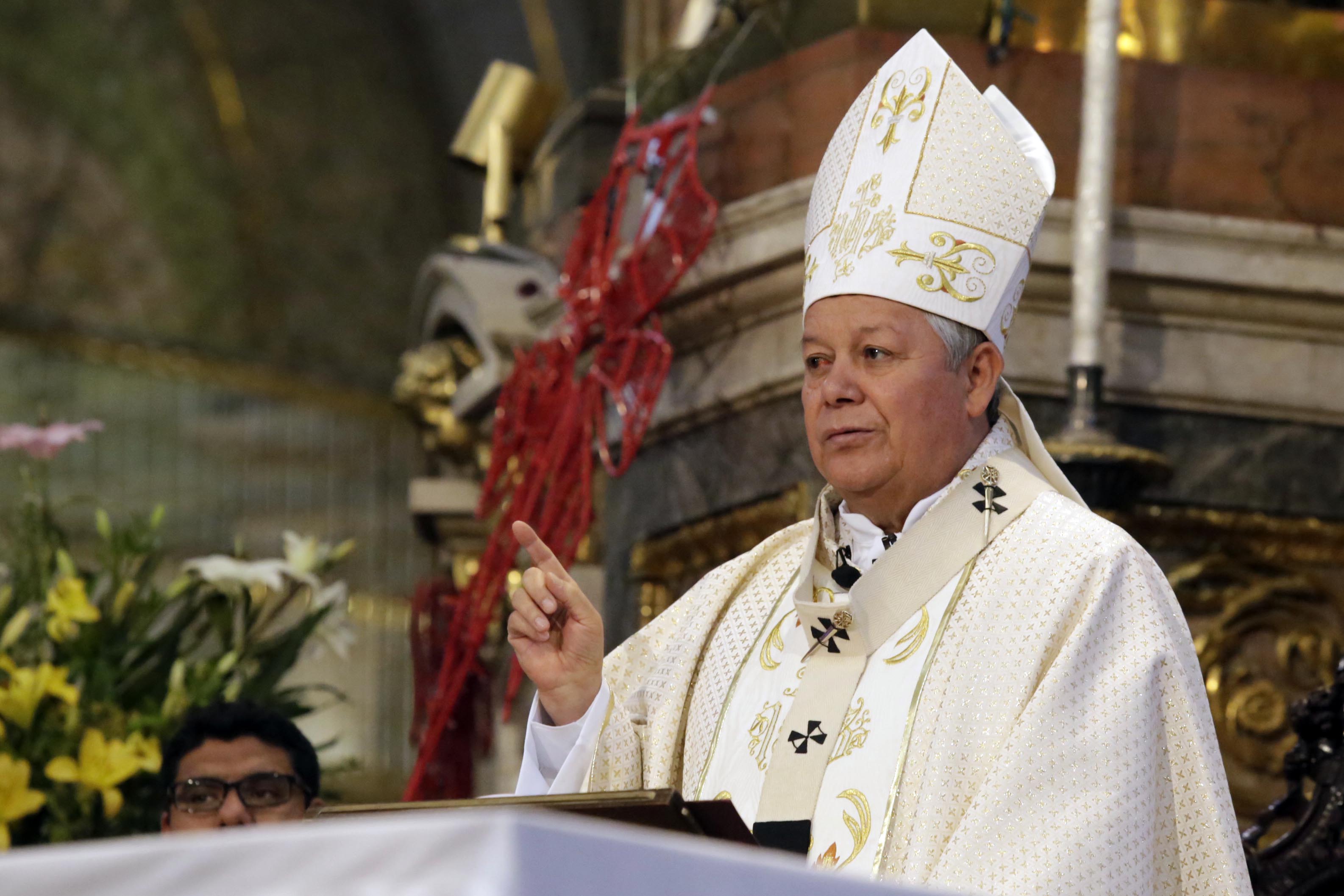 Exige arzobispo de Puebla reforzar seguridad