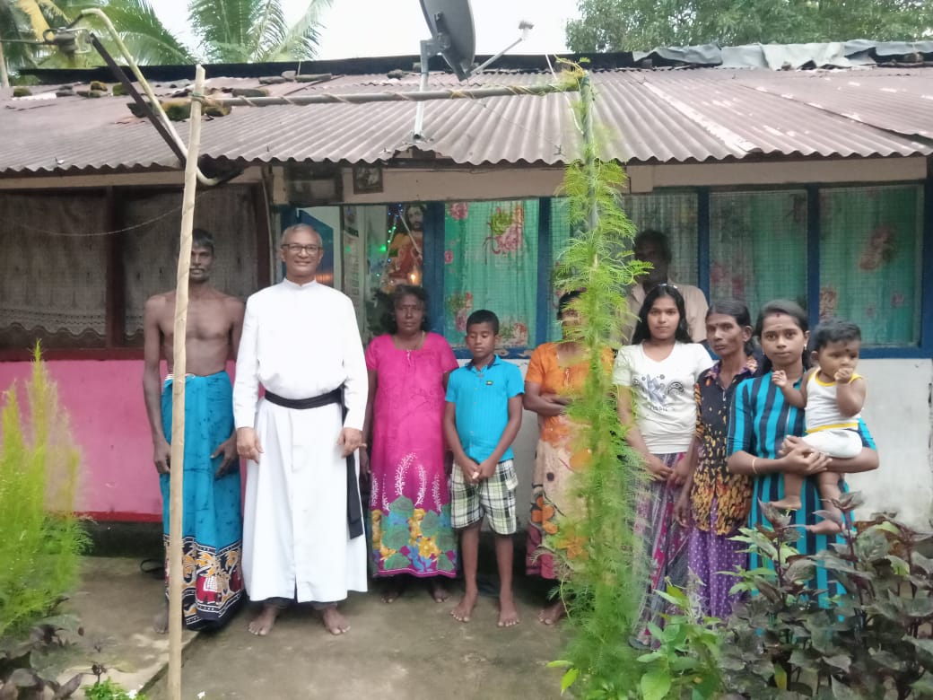 Sri Lanka: Renovación de la capilla de jornalero