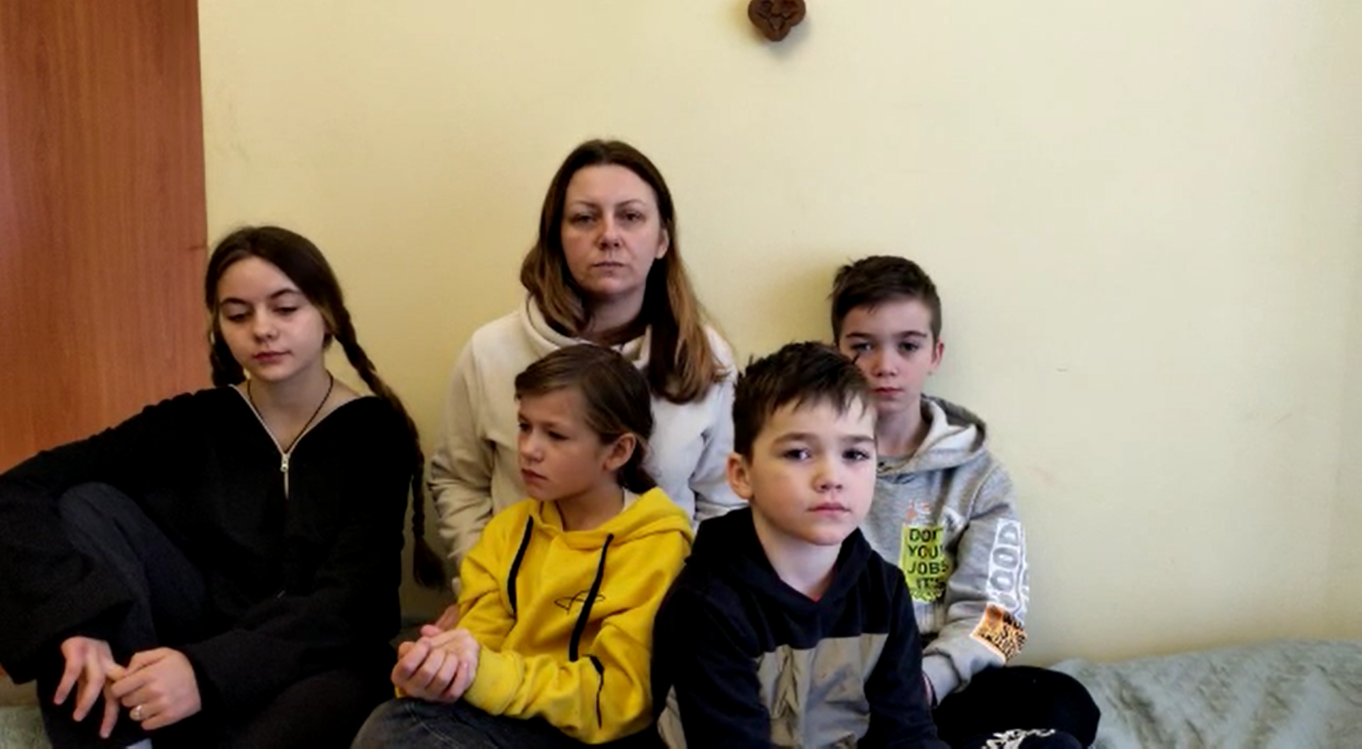 Ucrania: “Gracias a tu ayuda mis hijos tienen una cama donde dormir”