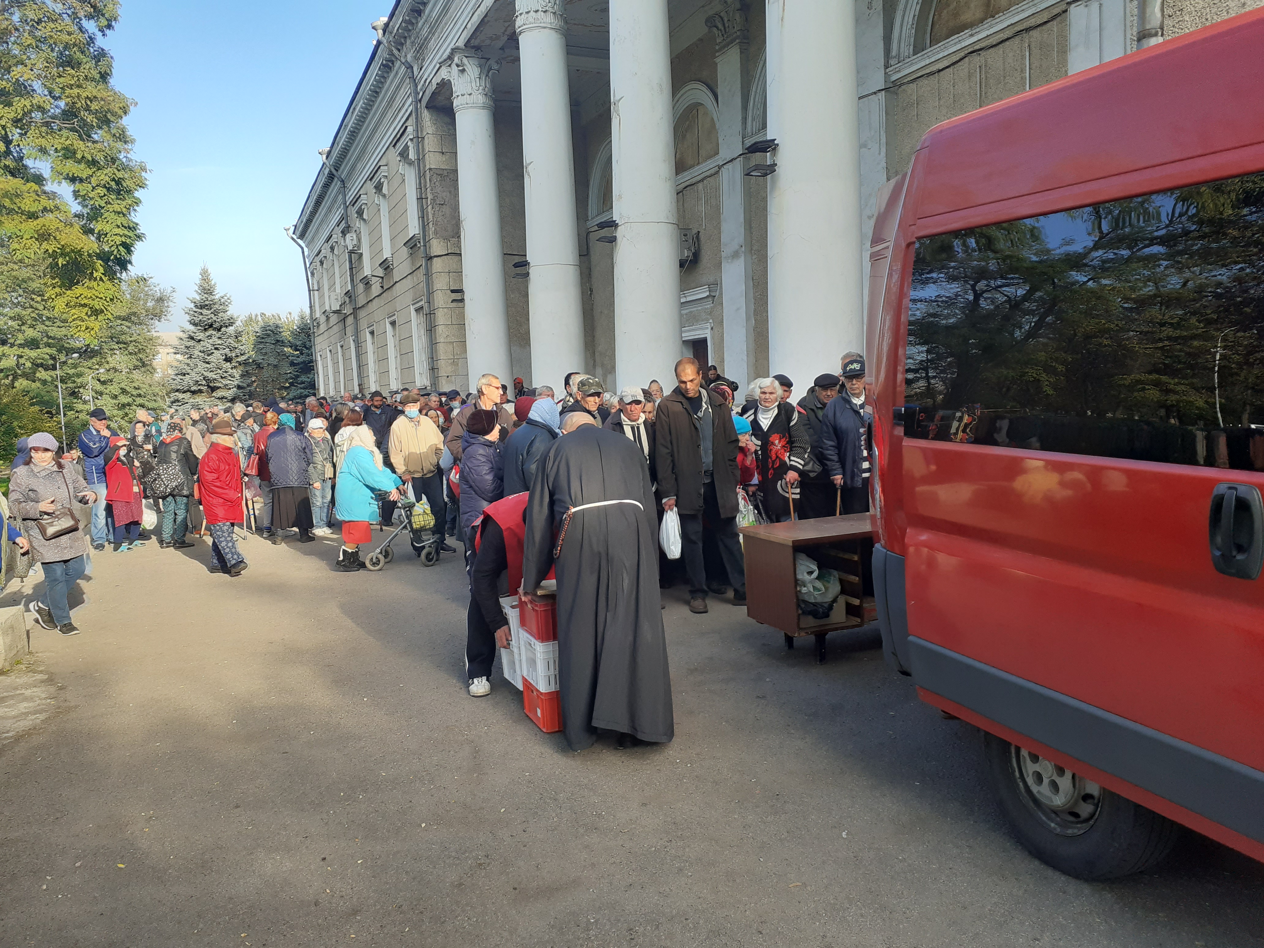 Ucrania: Ataques con misiles cerca del monasterio de los frailes albertinos en Zaporiyia