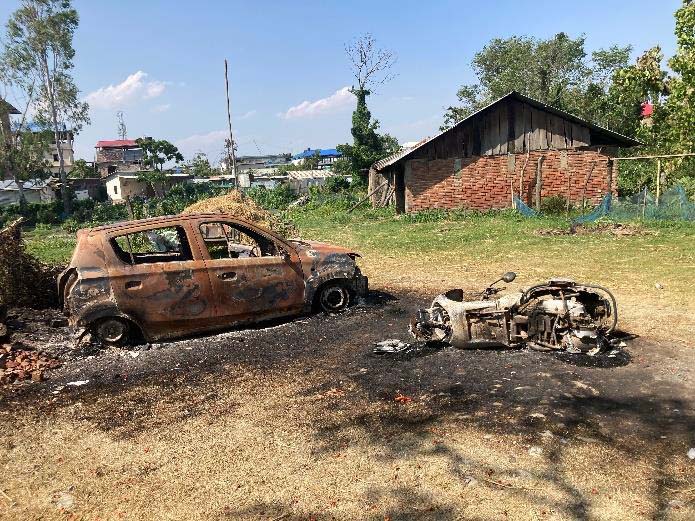 India: La violencia anticristiana sigue causando estragos en Manipur