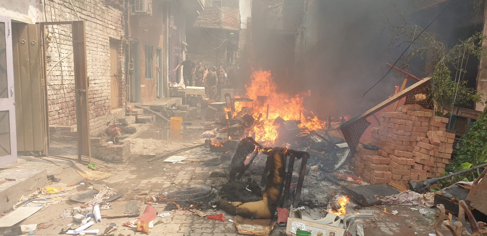 En Pakistán un éxodo masivo realizó turbas y quema de iglesias y casas