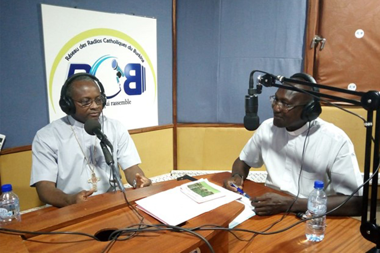 Estación de radio en Burkina Faso