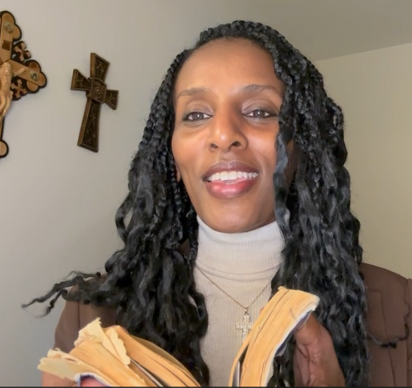 Informe de Libertad Religiosa 2025 - Testimonio de Mariam Ibrahim / ACN-20251024-196359