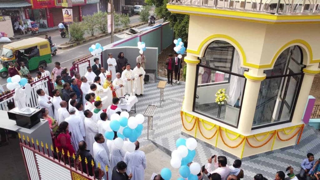Parroquia en la India