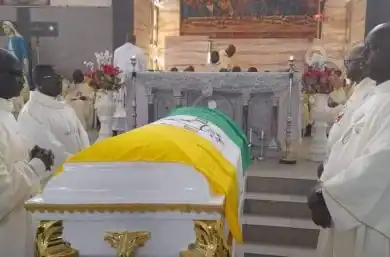 Velorio Sacerdote asesinado