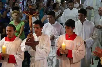 feligreses en Venezuela