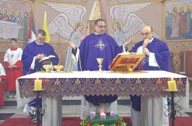 Parroquia en Gaza