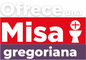 Ofrece una misa gregoriana
