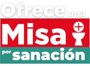 ofrece misa por sanación
