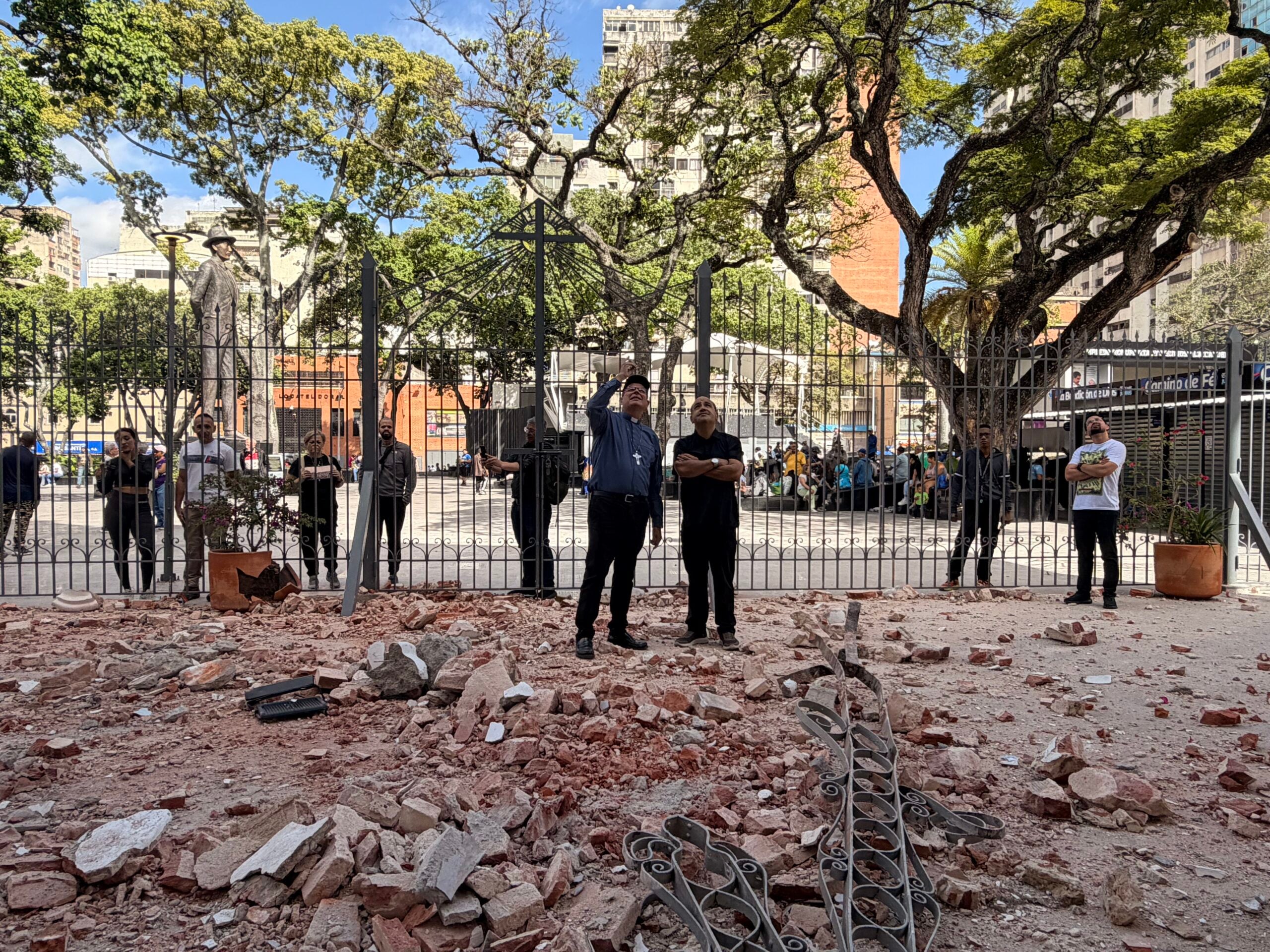 Santuario de Nuestra Señora de la Candelaria. Terremoto en Venezuela 2026.