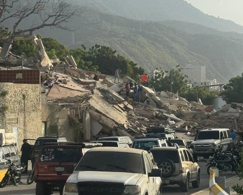 La Guaira, Venezuela tras los terremotos ocurridos en junio de 2026