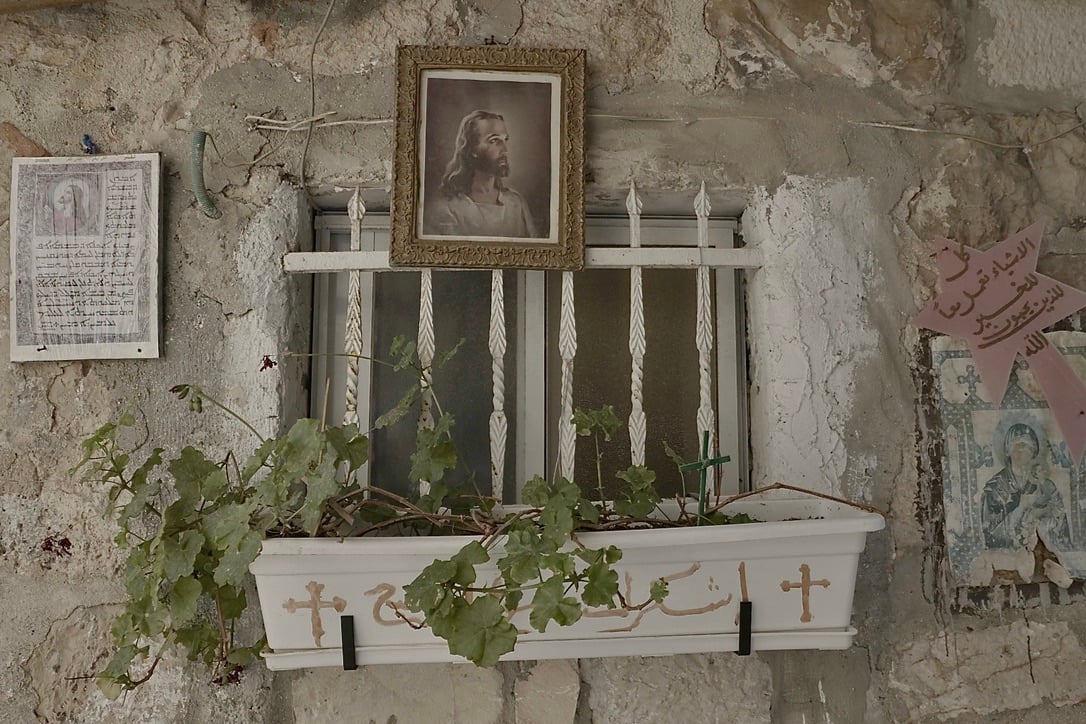 Barrio Cristiano de Jerusalén, Ciudad Vieja. Relacionado con el anuncio de la campaña navideña de 2023 protagonizado por Rafi Ghattas.