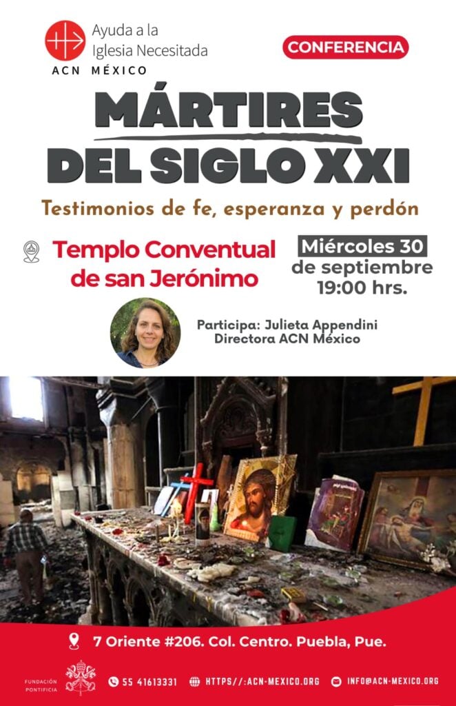 Eventos. Conferencia de Julieta Appendini 30 de septiembre.