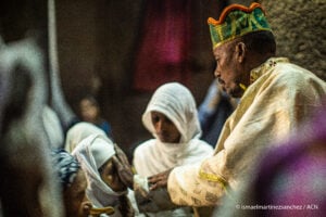 Etiopía. Fiesta del Timkat o Bautismo del Señor en Lalibela.