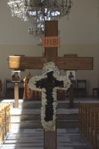 Siria. La iglesia ortodoxa griega de San Elías, ubicada en el distrito de Dweila de Damasco.