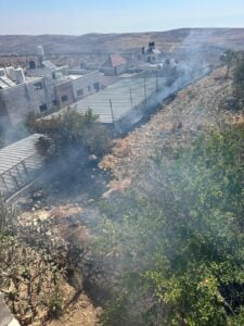 Cisjordania. Junio-julio de 2025. Colonos han estado atacando la ciudad árabe cristiana de Taybeh, en Cisjordania, Palestina, Tierra Santa.